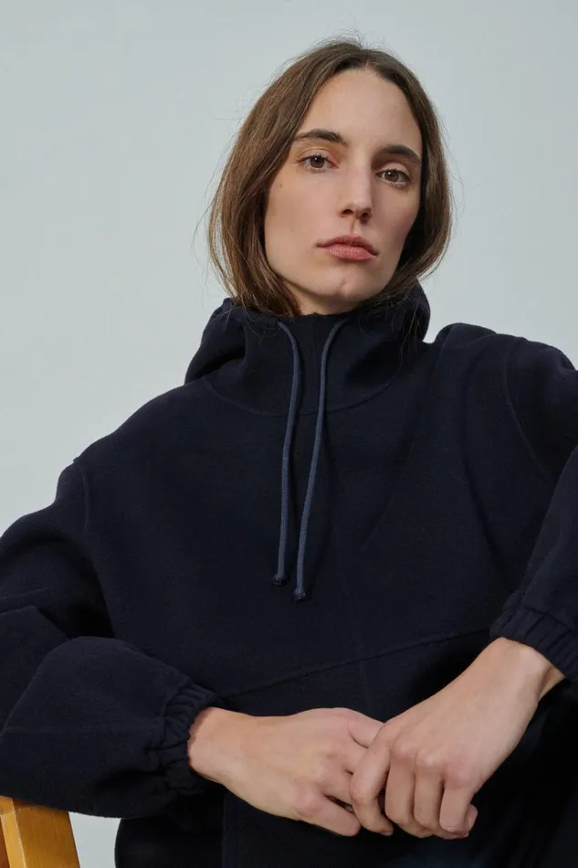 Women VOYAGE JUMPER Navy Soeur TShirts and Sweatshirts