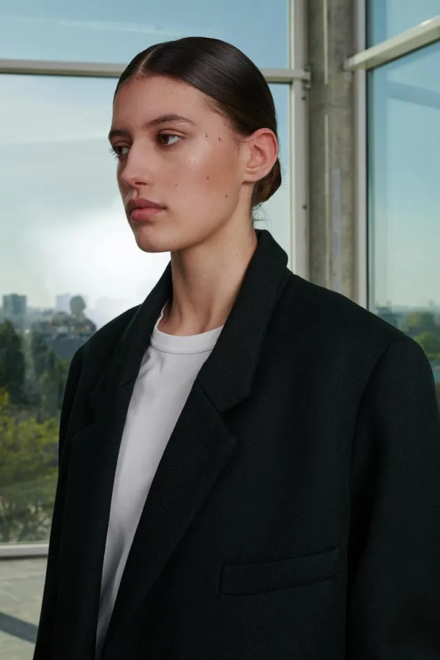 Women WADDEN COAT Black Soeur Jackets and Coats