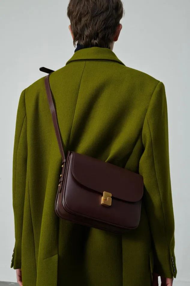 Women WADDEN COAT Green Soeur Jackets and Coats
