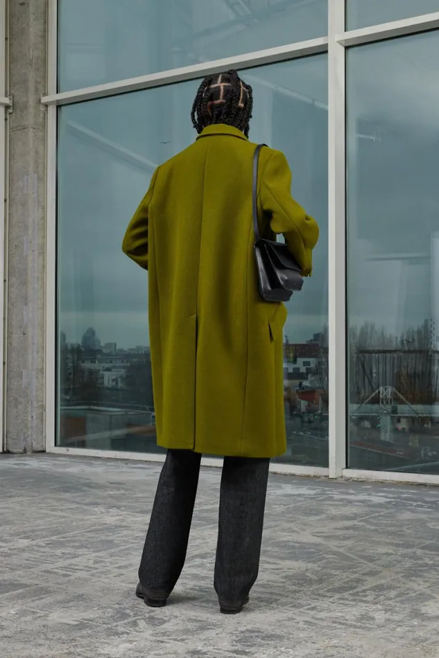 Women WADDEN COAT Green Soeur Jackets and Coats