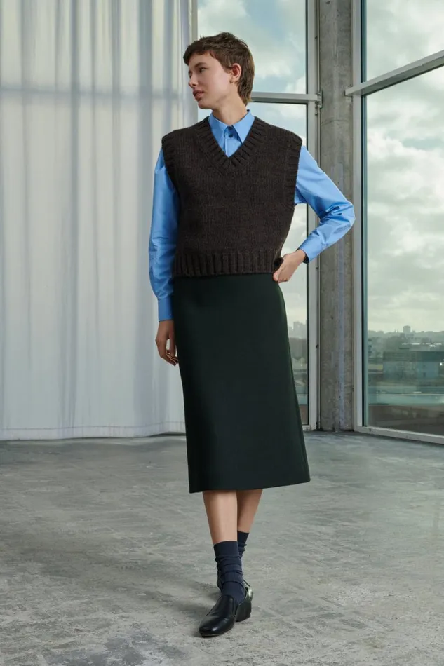 Women WADE JUMPER Brown Soeur Jumpers and Cardigans