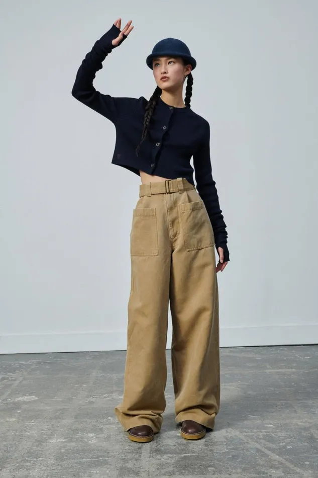 Women WALDEN CARDIGAN Navy Soeur Jumpers and Cardigans