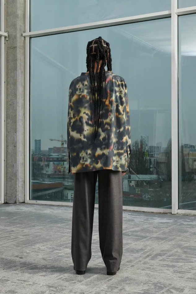 Women WALLY TROUSERS Mottled Brown Soeur Trousers