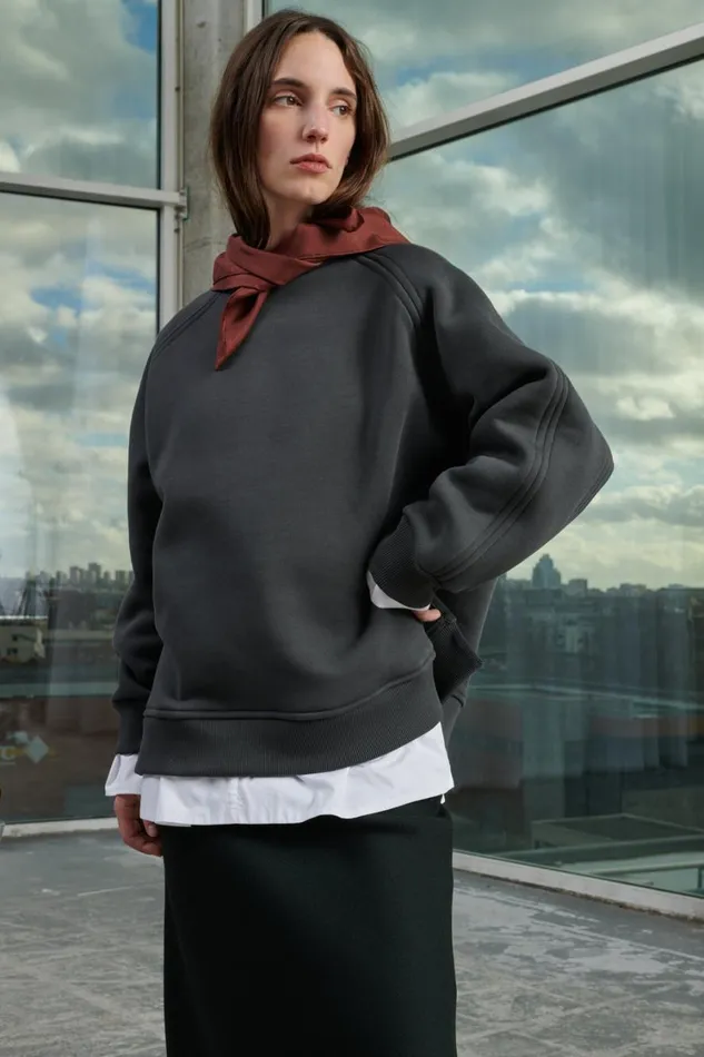Women WALT JUMPER Anthracite Soeur TShirts and Sweatshirts