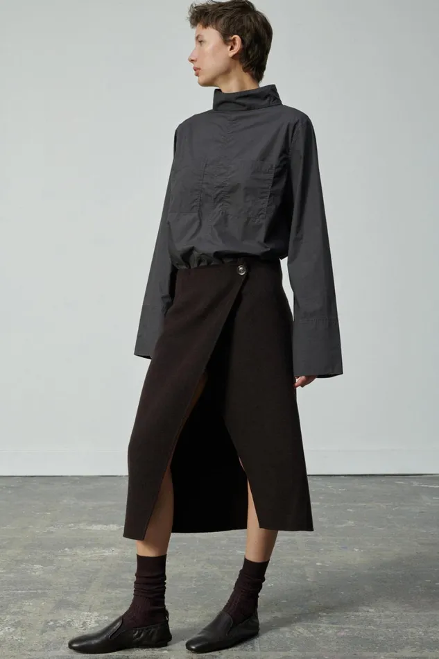 Women WALTZ SHIRT Anthracite Soeur Shirts