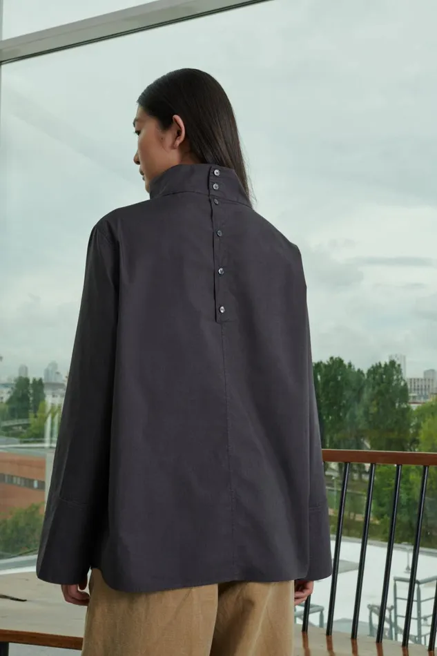 Women WALTZ SHIRT Anthracite Soeur Shirts
