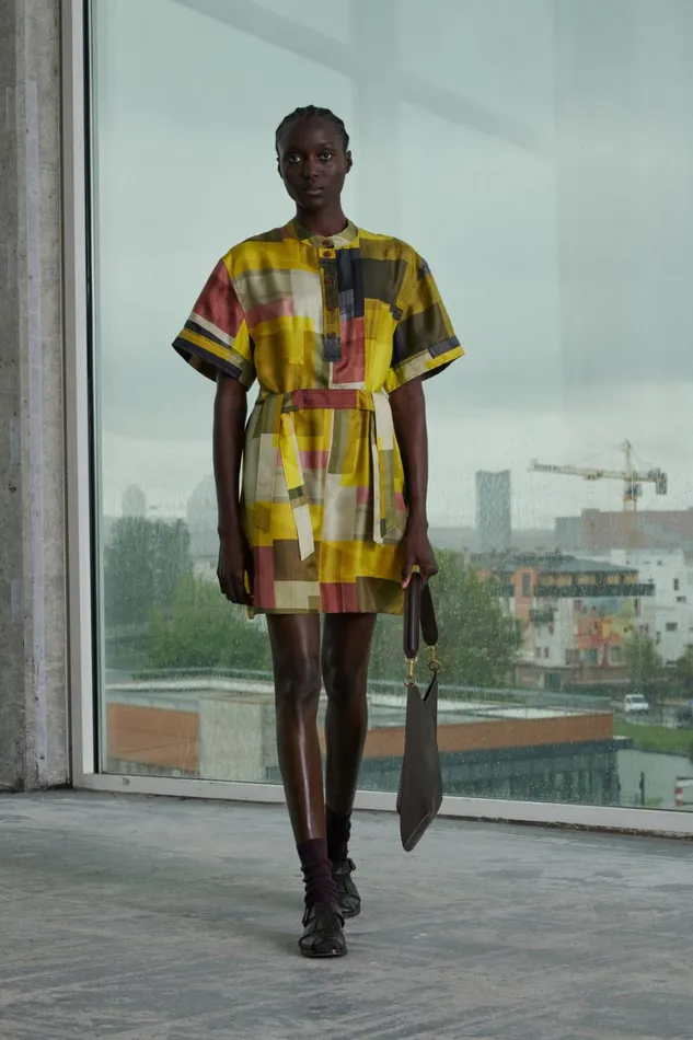 Women WANDA DRESS Yellowkhaki Soeur Dresses