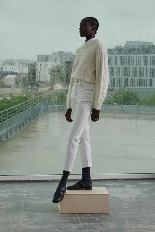 Women WANDO JUMPER Offwhite Soeur Jumpers and Cardigans