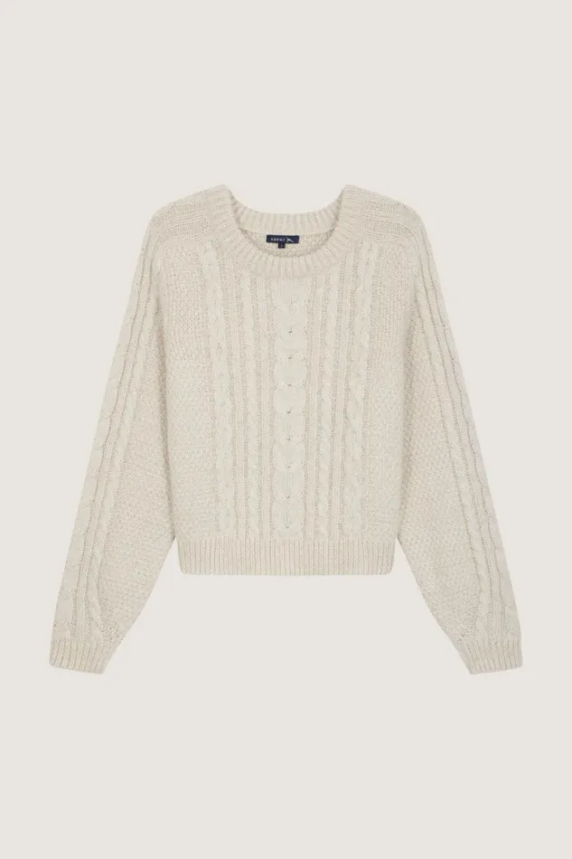 Women WANDO JUMPER Offwhite Soeur Jumpers and Cardigans