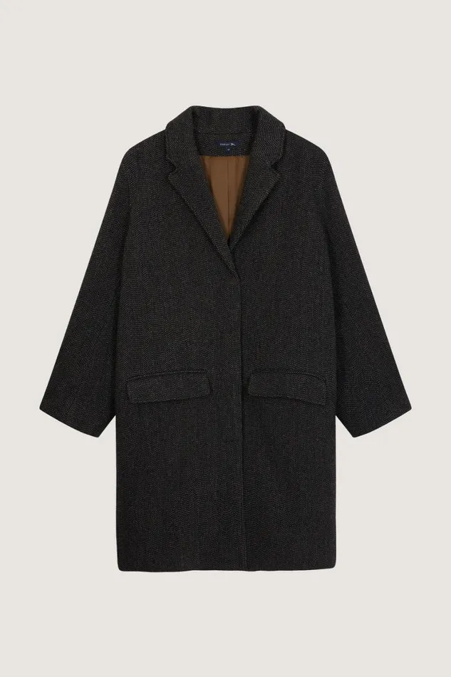 Women WARWICK COAT Blackgrey Soeur Jackets and Coats