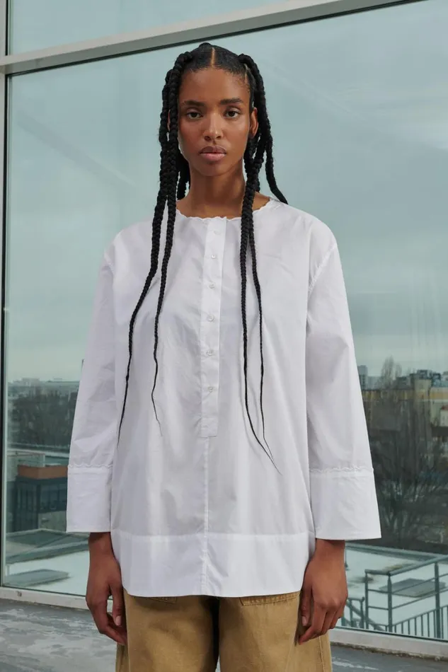 Women WASABI SHIRT White Soeur Shirts