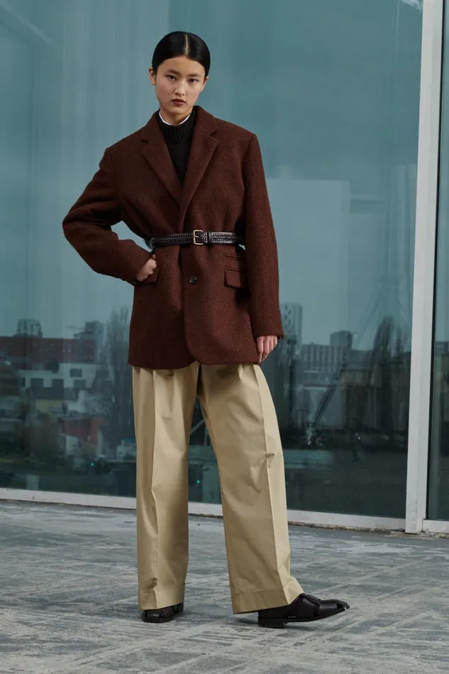 Women WATSON TROUSERS Beige Soeur Trousers