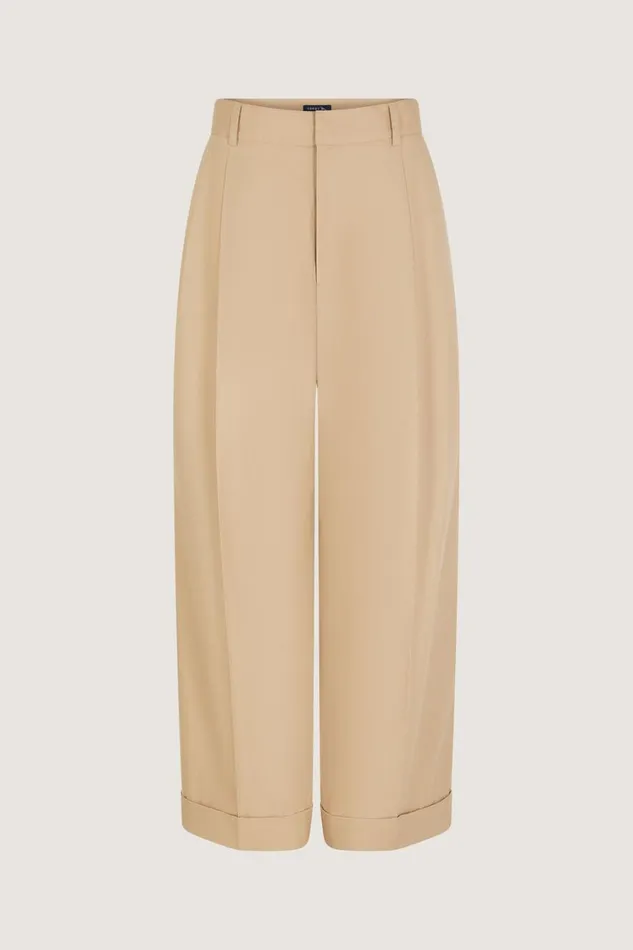 Women WATSON TROUSERS Beige Soeur Trousers