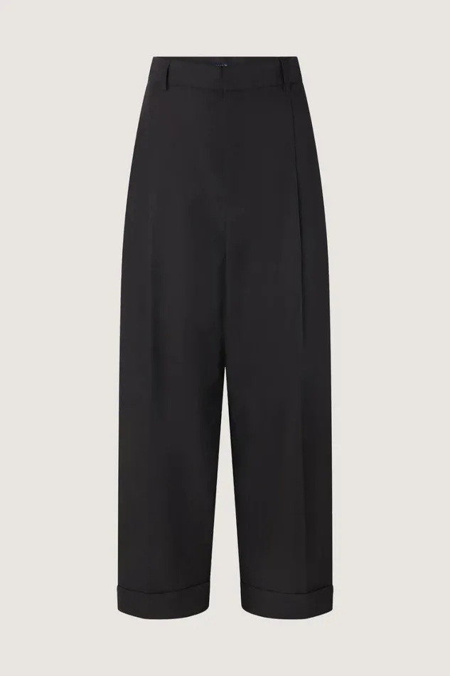 Women WATSON TROUSERS Black Soeur Trousers