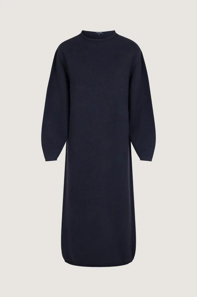Women WAVE DRESS Navy Soeur Dresses