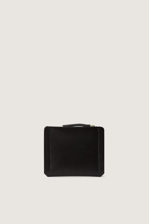 Women WEDNESDAY COIN PURSE Coal Soeur Small Leather Goods