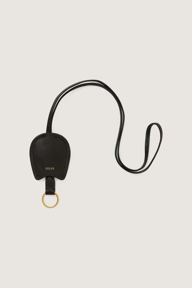 Women WEEKLY KEYRING Charcoal Soeur Small Leather Goods