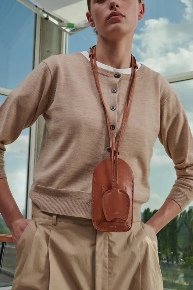 Women WEEKLY PURSE Natural Soeur Small Leather Goods