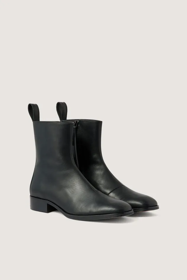 Women WEST BOOTS Black Soeur Shoes