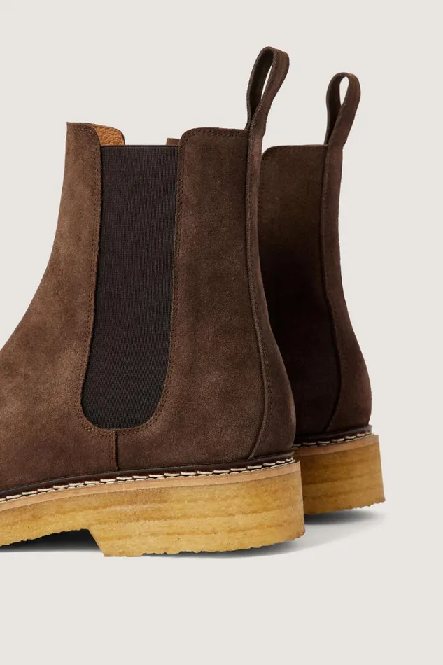Women WILD ANKLE BOOTS Brown Soeur Shoes