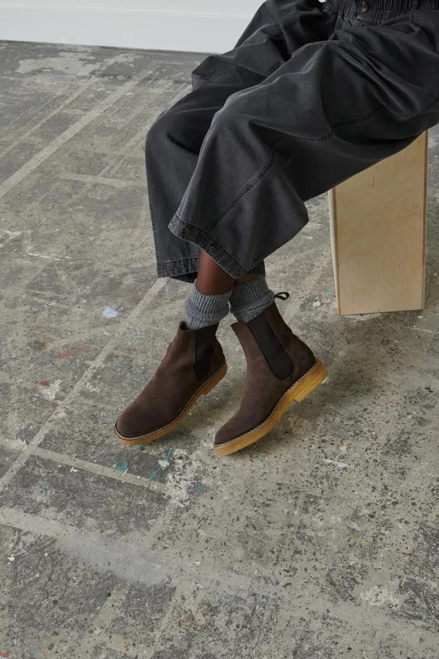 Women WILD ANKLE BOOTS Brown Soeur Shoes