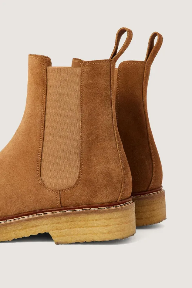 Women WILD ANKLE BOOTS Camel Soeur Shoes