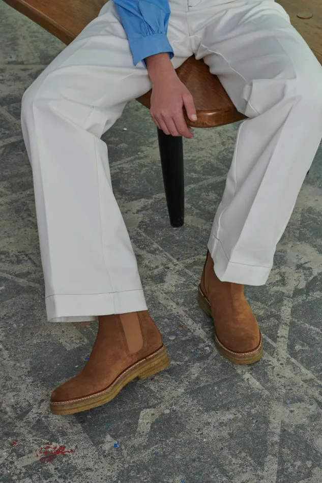 Women WILD ANKLE BOOTS Camel Soeur Shoes