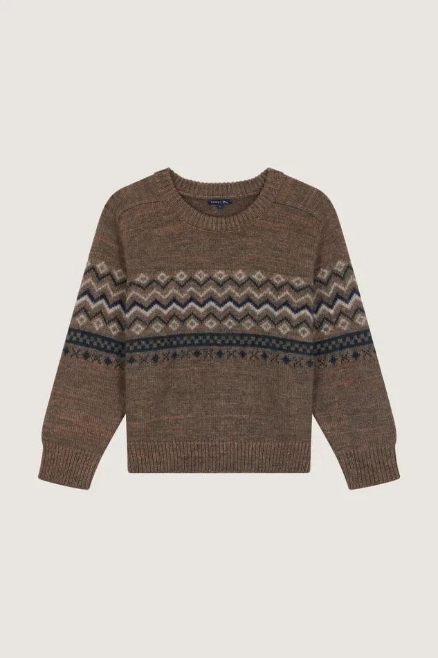 Women WILHEM JUMPER Mottled Grey Soeur Jumpers and Cardigans