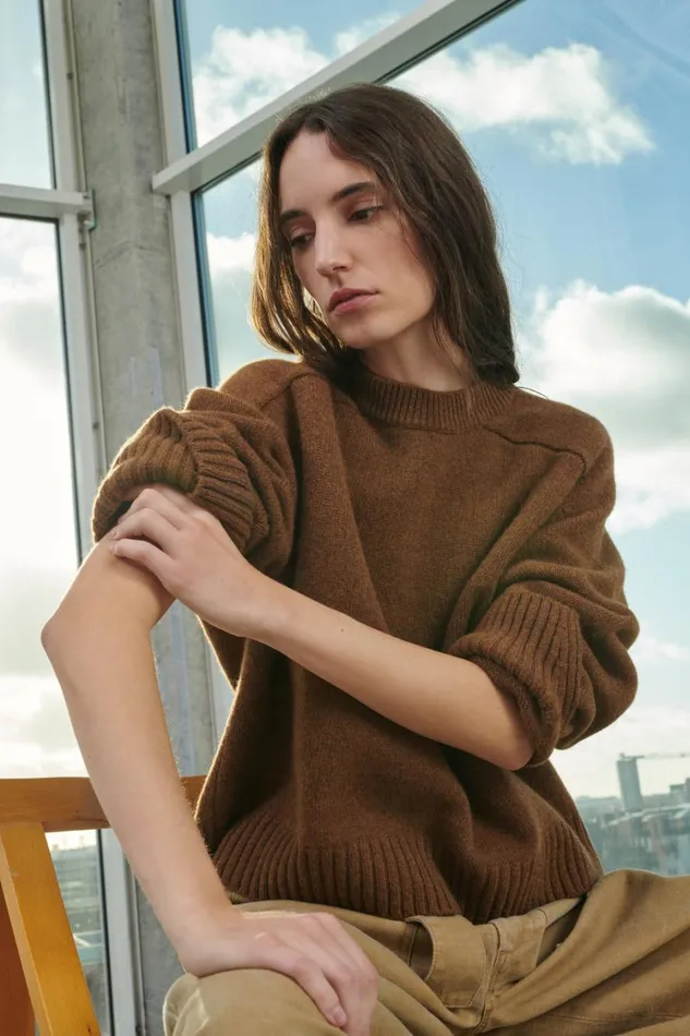 Women WILL JUMPER Chestnut Soeur Jumpers and Cardigans
