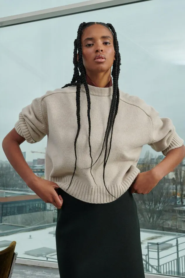 Women WILL JUMPER Offwhite Soeur Jumpers and Cardigans