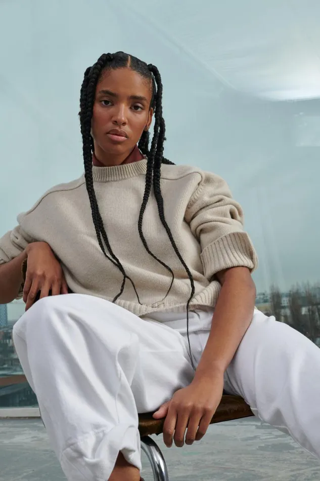 Women WILL JUMPER Offwhite Soeur Jumpers and Cardigans