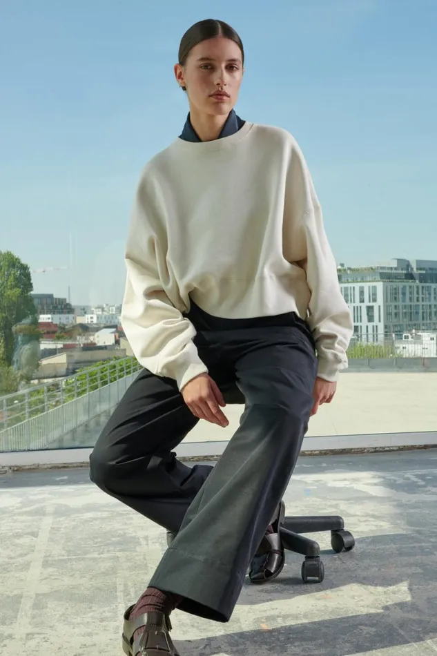 Women WILLOW SWEATSHIRT Offwhite Soeur TShirts and Sweatshirts