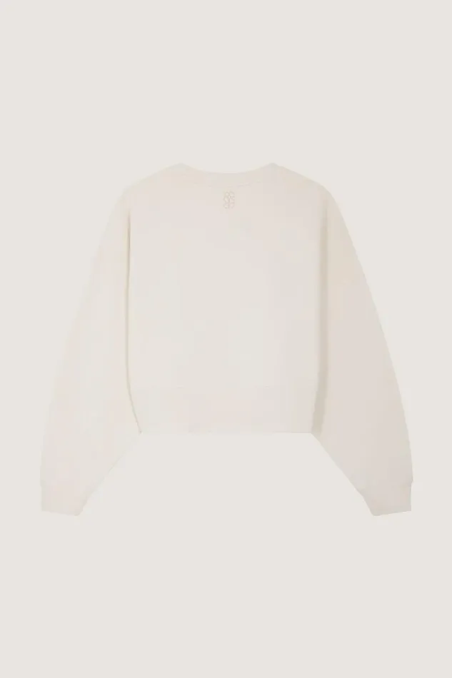 Women WILLOW SWEATSHIRT Offwhite Soeur TShirts and Sweatshirts