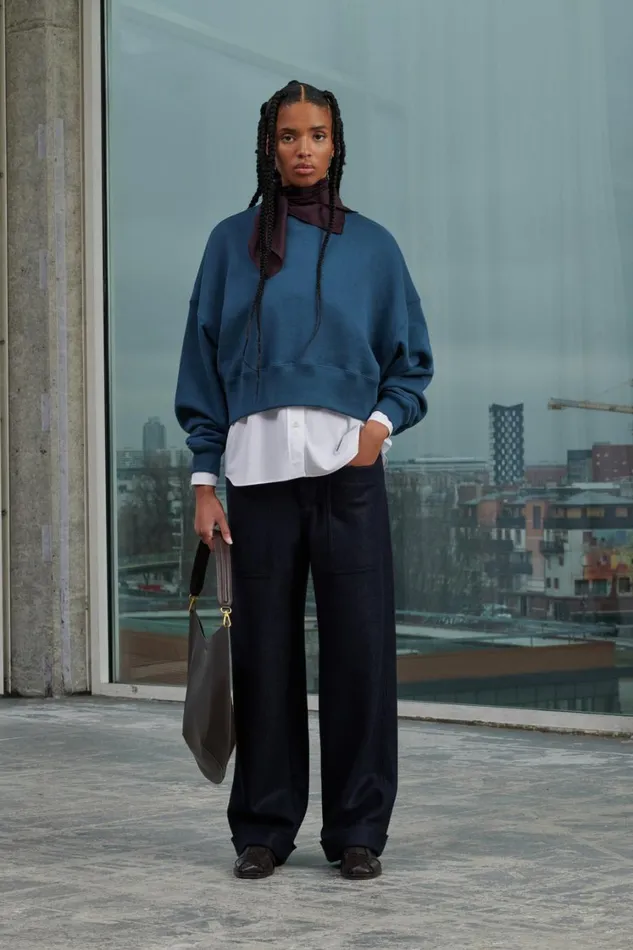 Women WILLOW SWEATSHIRT Slate Soeur TShirts and Sweatshirts