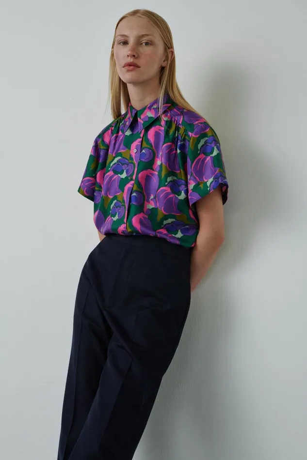 Women WIMEREUX SHIRT Multico Pink Soeur Shirts
