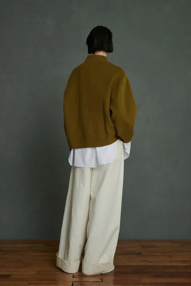 Women WINDSOR COAT Golden Khaki Soeur Jackets and Coats