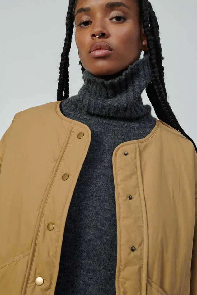 Women WINDY JUMPER Grey Soeur Jumpers and Cardigans