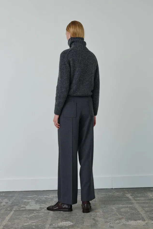 Women WINDY JUMPER Grey Soeur Jumpers and Cardigans