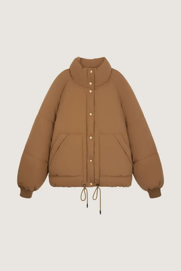 Women WING COAT Beige Soeur Jackets and Coats