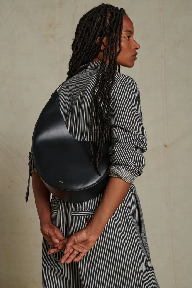 Women WINONA BAG Black Soeur Shoulder Bags