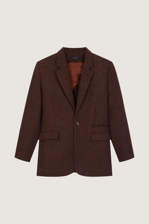 Women WISCONSIN JACKET Plumorange Soeur Jackets and Coats