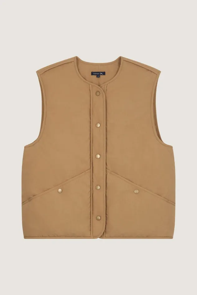 Women WISMAR JACKET Beige Soeur Jackets and Coats