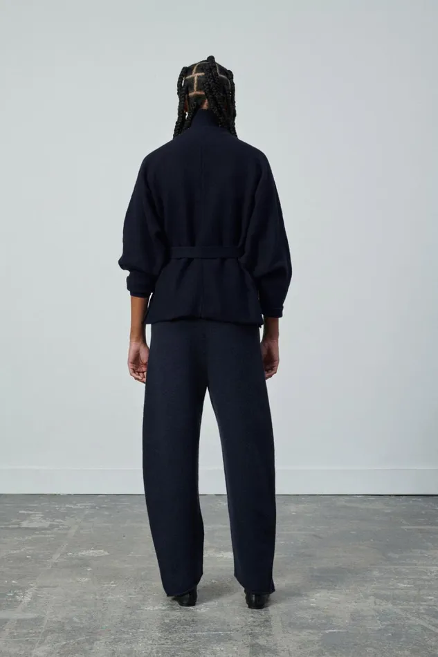 Women WONDER CARDIGAN Navy Soeur Jumpers and Cardigans