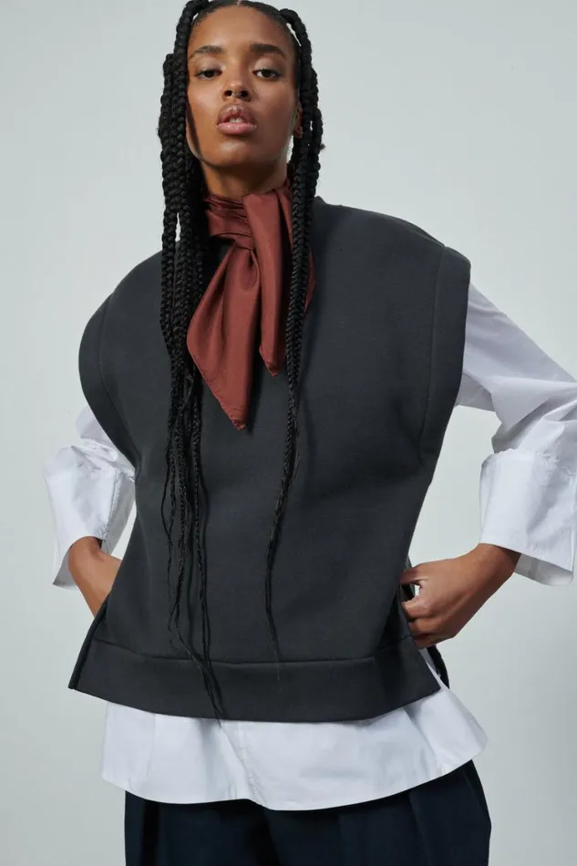 Women WOODS JUMPER Anthracite Soeur TShirts and Sweatshirts