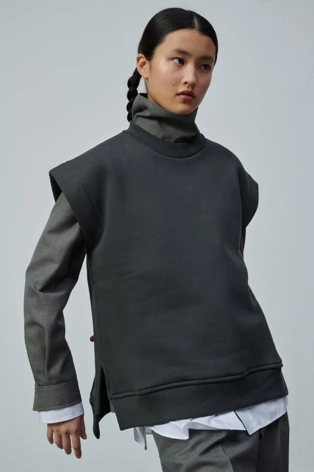 Women WOODS JUMPER Anthracite Soeur TShirts and Sweatshirts