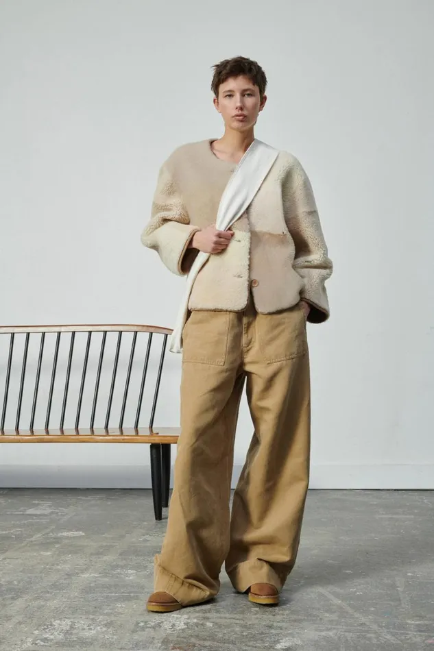 Women WOORI COAT Offwhitebeige Soeur Jackets and Coats