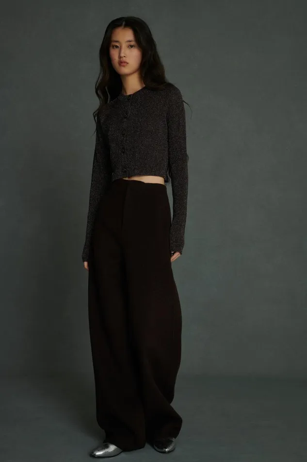 Women YAEL TROUSER Brown Soeur Trousers