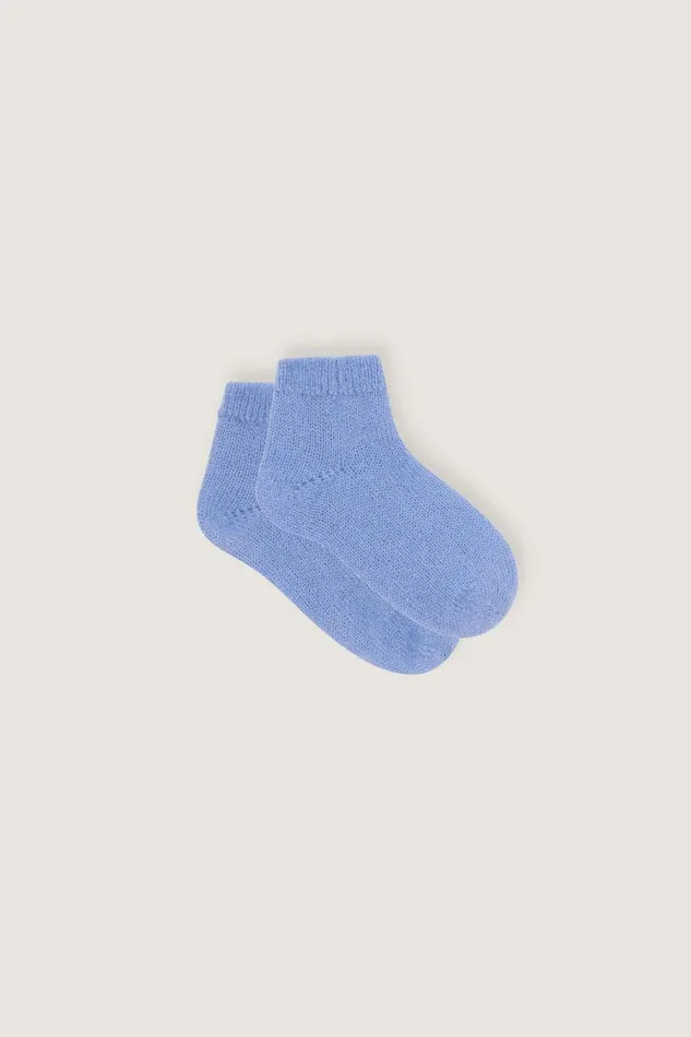 Women YOKO SOCKS Light Blue Soeur Socks Women YOKO SOCKS Light Blue Soeur Socks