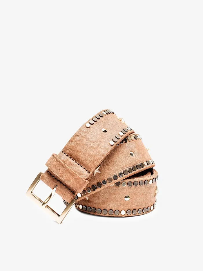 Women Zadig and Voltaire Belts Belt Starlight Camel
