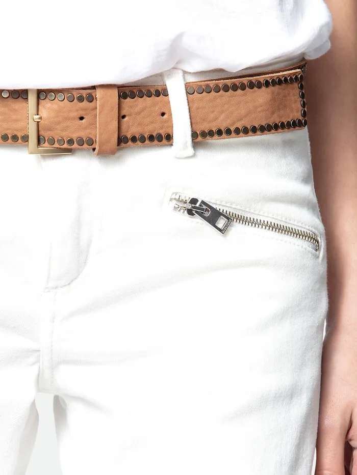 Women Zadig and Voltaire Belts Belt Starlight Camel